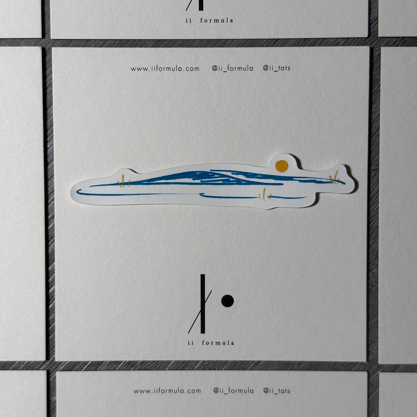 Classic - landscape sticker set