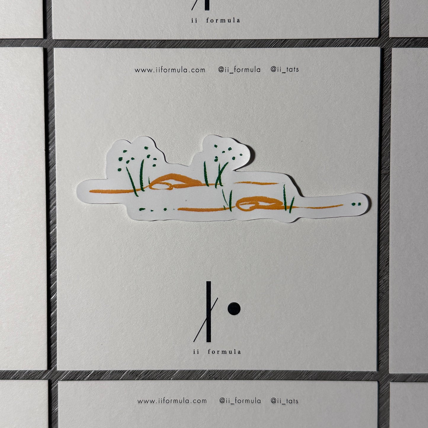 Classic - landscape sticker set