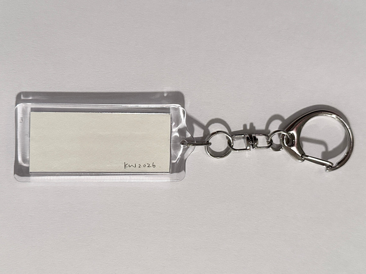 hand-drawn keychain 007 - moon light