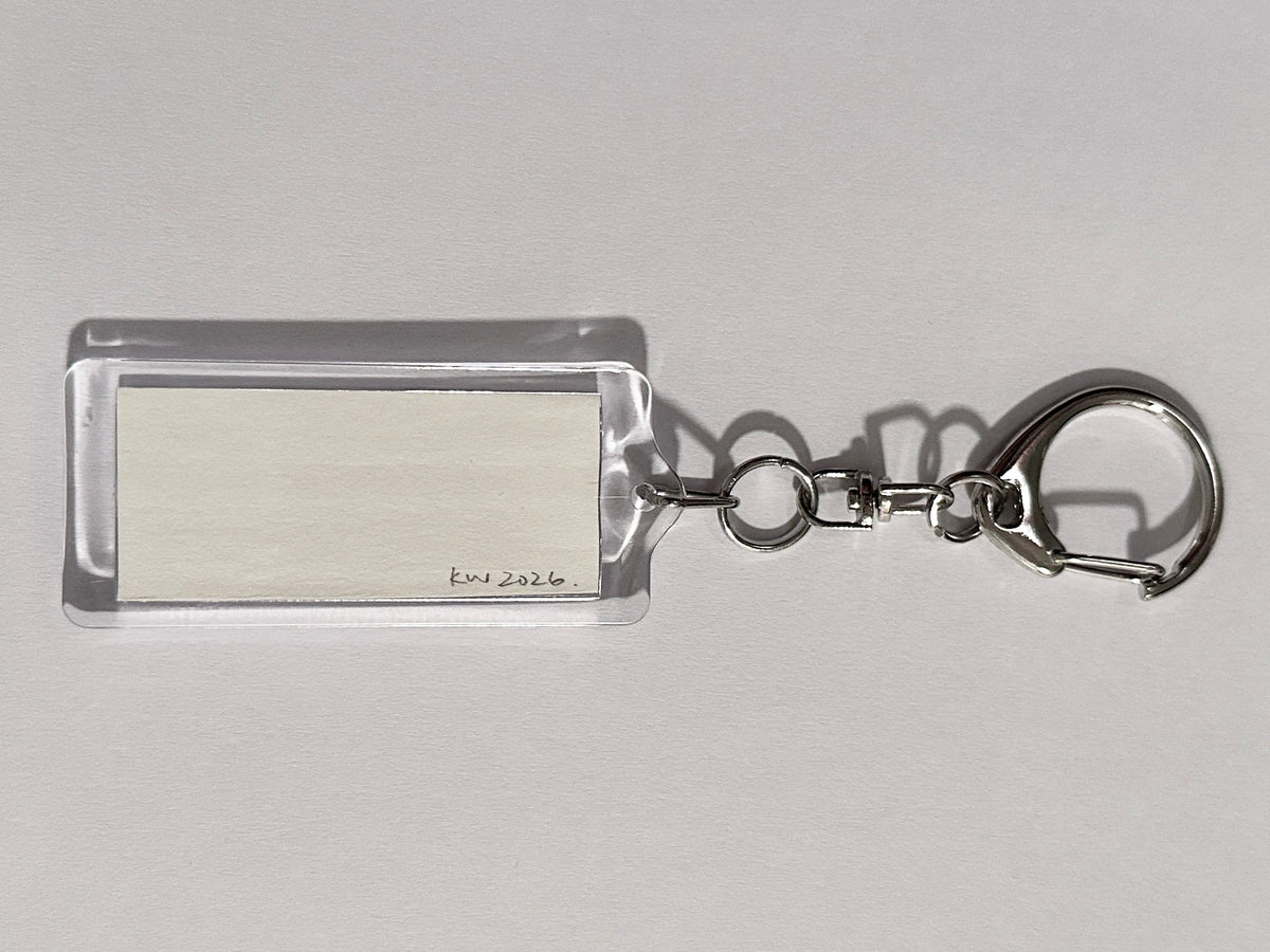 hand-drawn keychain 008 - sunlight